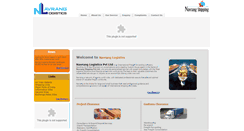 Desktop Screenshot of navranglogistics.com
